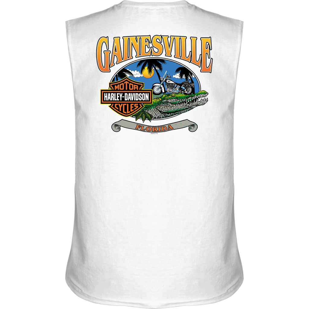 H-D Sleeveless T-Shirt Size X-LARGE