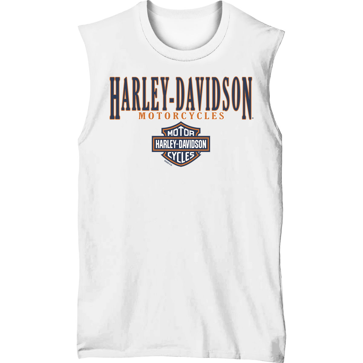 H-D Sleeveless T-Shirt Size X-LARGE
